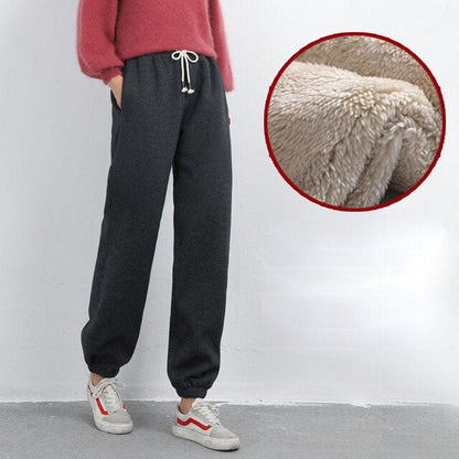 Jogging ample chaud pour femme