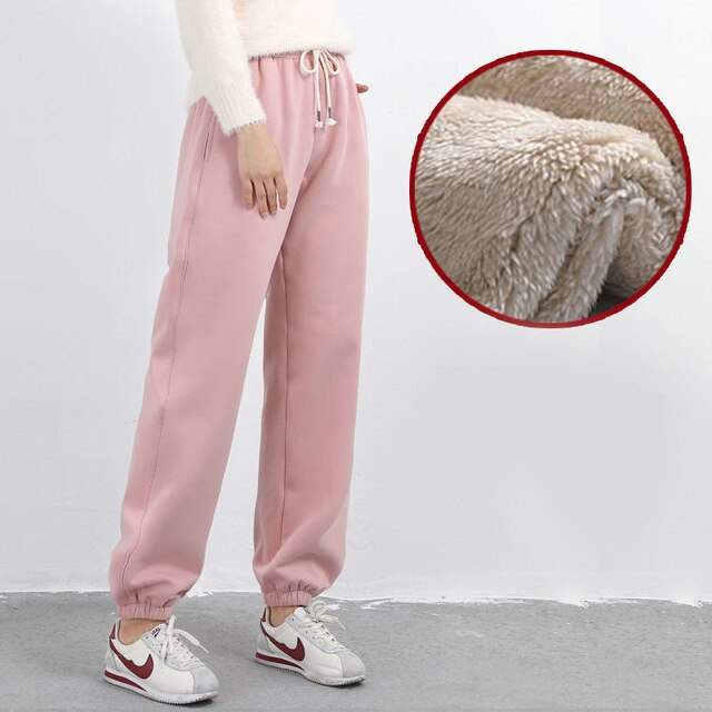 Jogging ample chaud pour femme