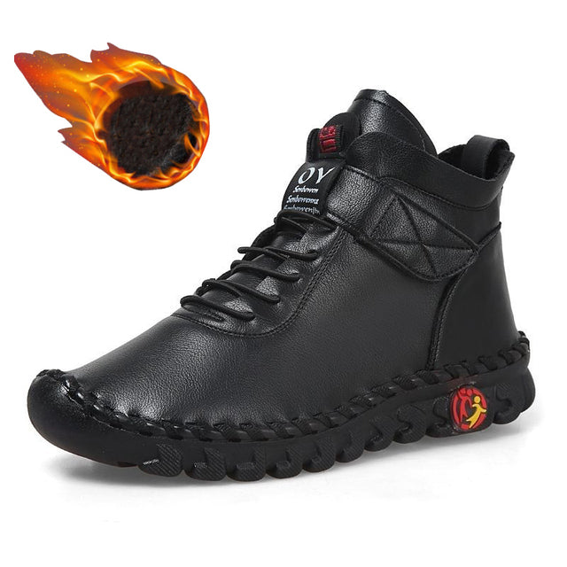 Chaussures d'hiver chaudes pour besoins orthopédiques