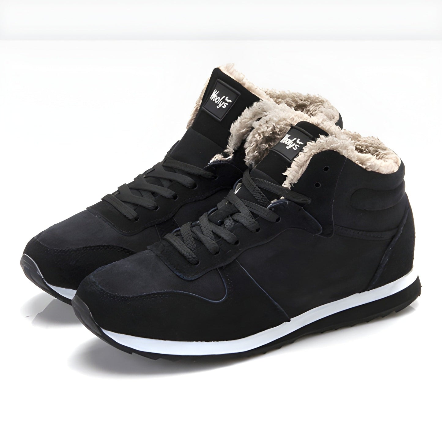 Baskets montantes d'hiver pour hommes
