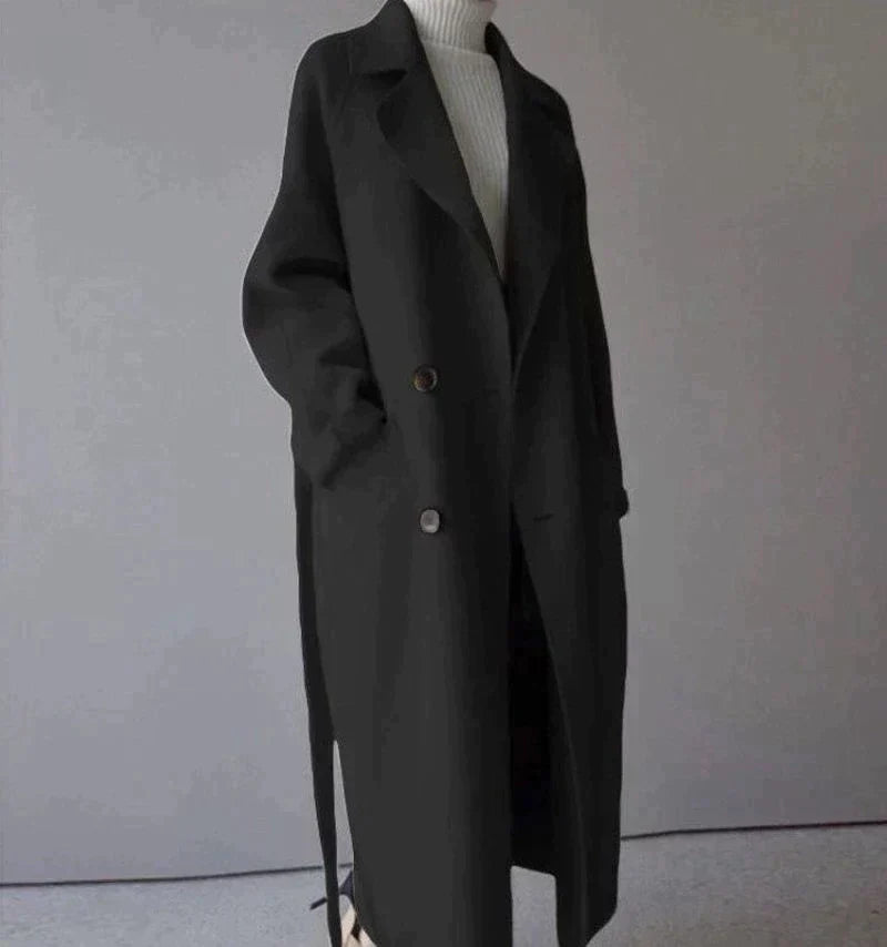 Manteau d'hiver femme Classique Cintrée Ceinture