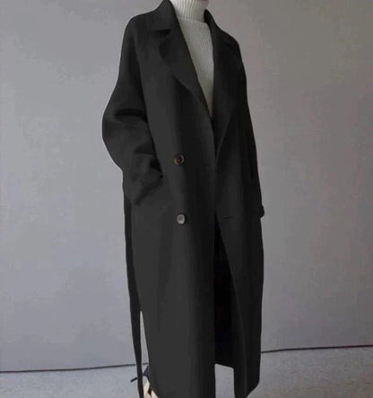 Manteau d'hiver femme Classique Cintrée Ceinture