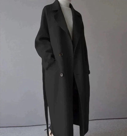 Manteau femme grande taille Ceinture Cintrée