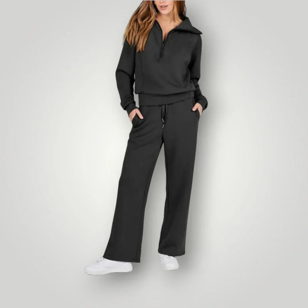 Ensemble d'intérieur deux pièces confortable pour femme