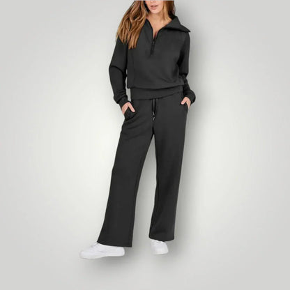 Ensemble d'intérieur deux pièces confortable pour femme