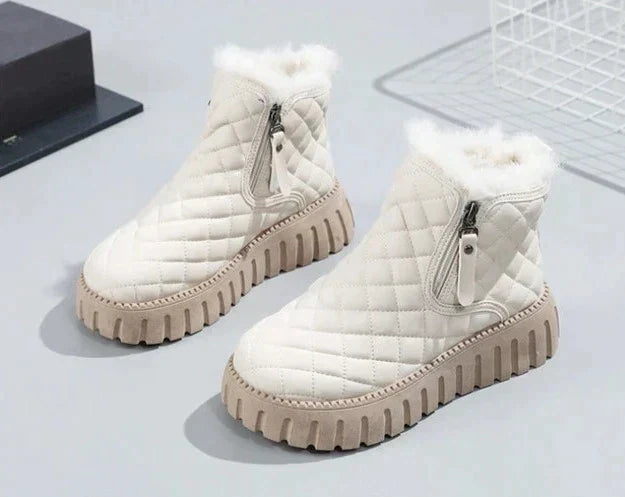Bottes d'hiver chaudes pour femmes Confort