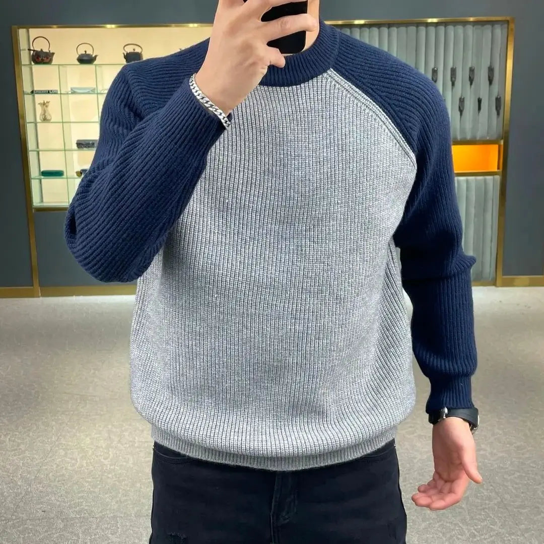 Bequemes Sweatshirt Herren Modell - IdealeKleiden