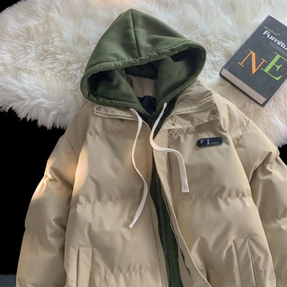 Manteau unisexe pratique avec capuche
