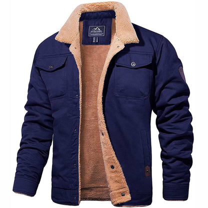 Bomber pour homme doublé Sherpa