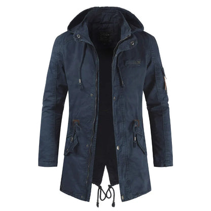 Parka polaire pour hommes - Veste coupe-vent chaude et confortable