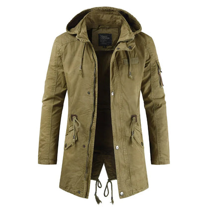 Parka polaire pour hommes - Veste coupe-vent chaude et confortable