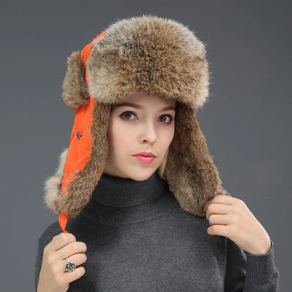 Bonnet homme chaud avec protection pour les oreilles