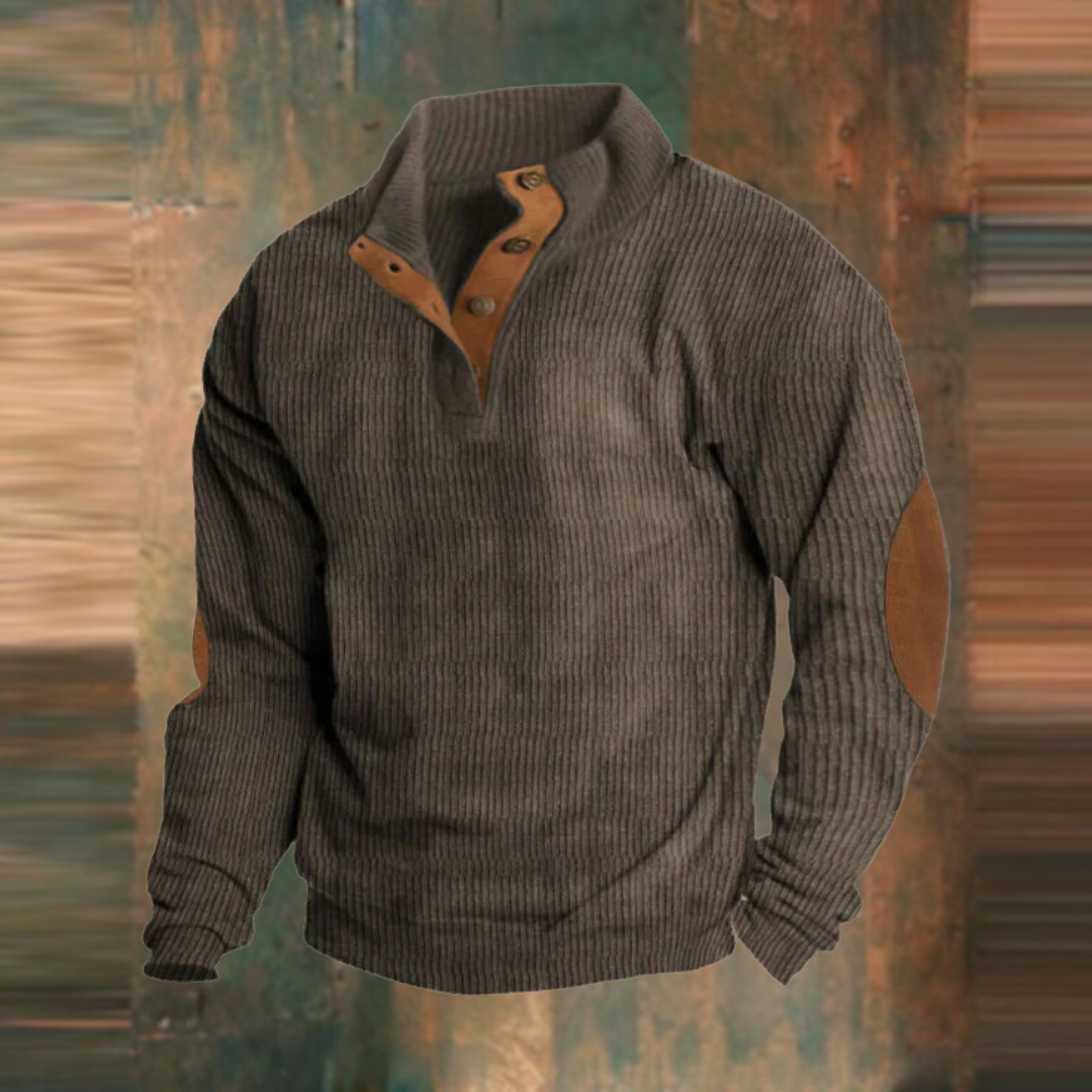 Pull d'hiver pour hommes en polaire chaude