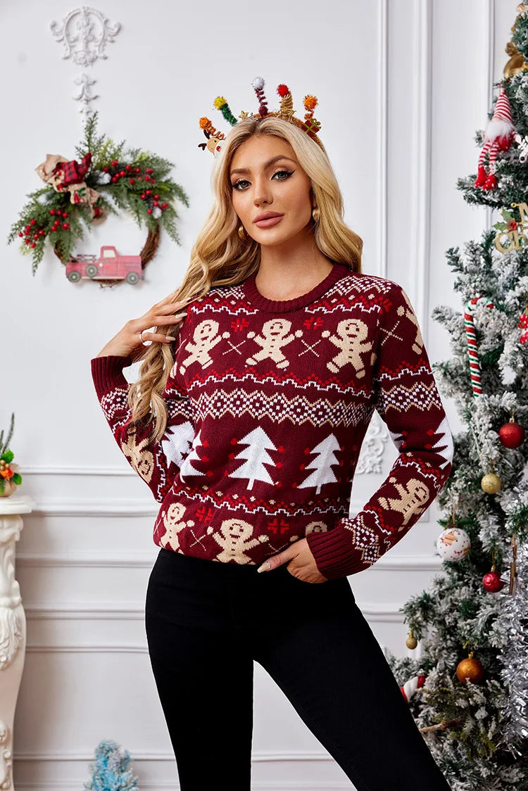 Pull pour femmes Doux Hivernal Élégant