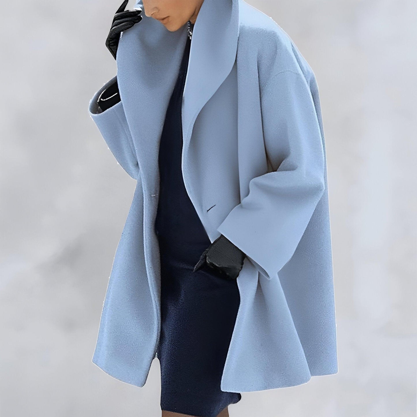 Veste élégante pour femme - Long manteau chaud d'hiver