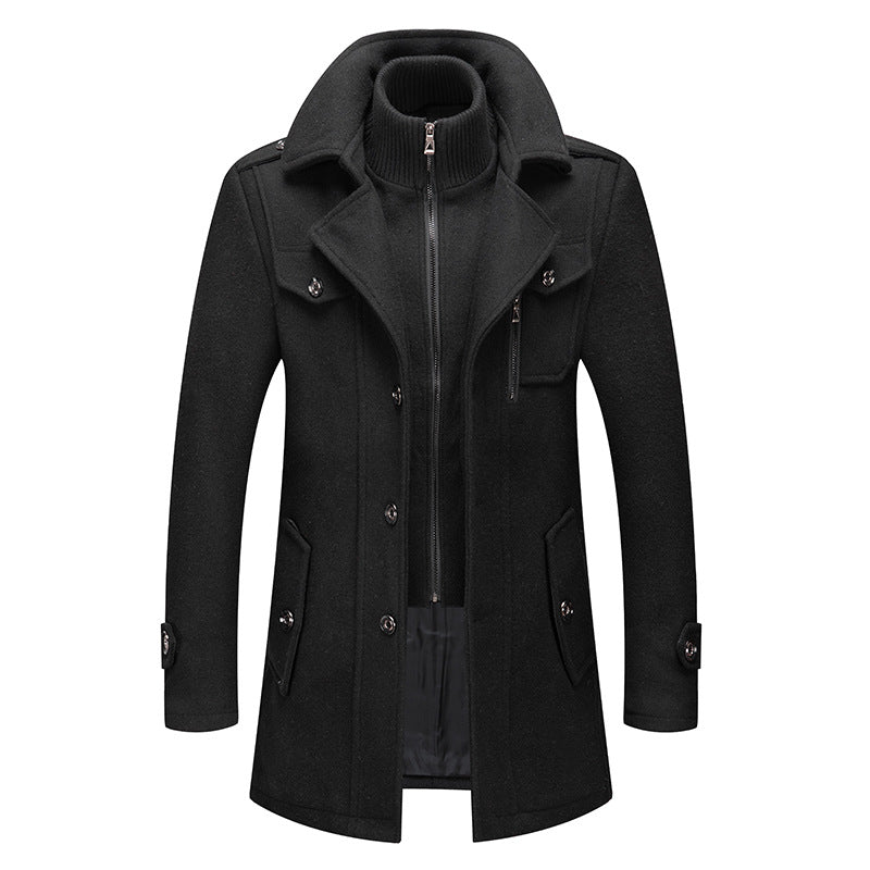 Parka d'hiver homme double épaisseur imperméable