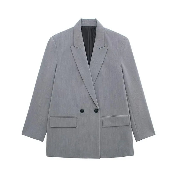 Blazer élégant pour femme Manches longues Structuré