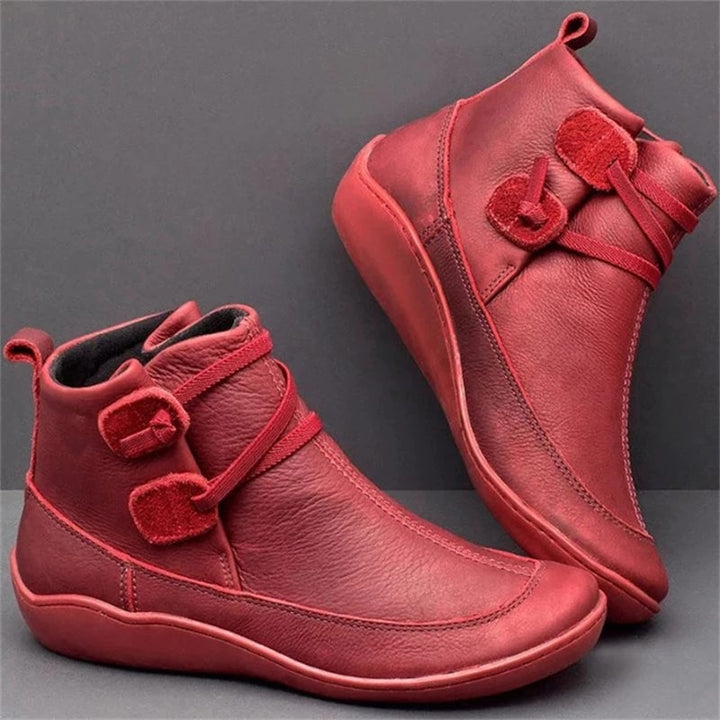 Bottes femme cuir chaudes confortables