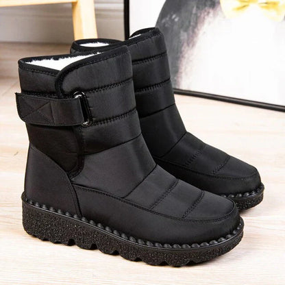 Bottes montantes doublées polaire
