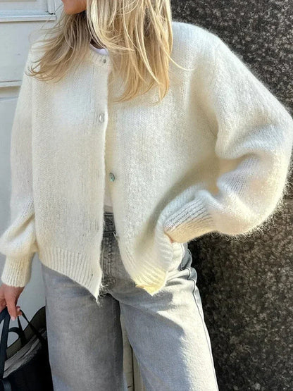 Cardigan Veste Y2K Tricot Doux Loisirs