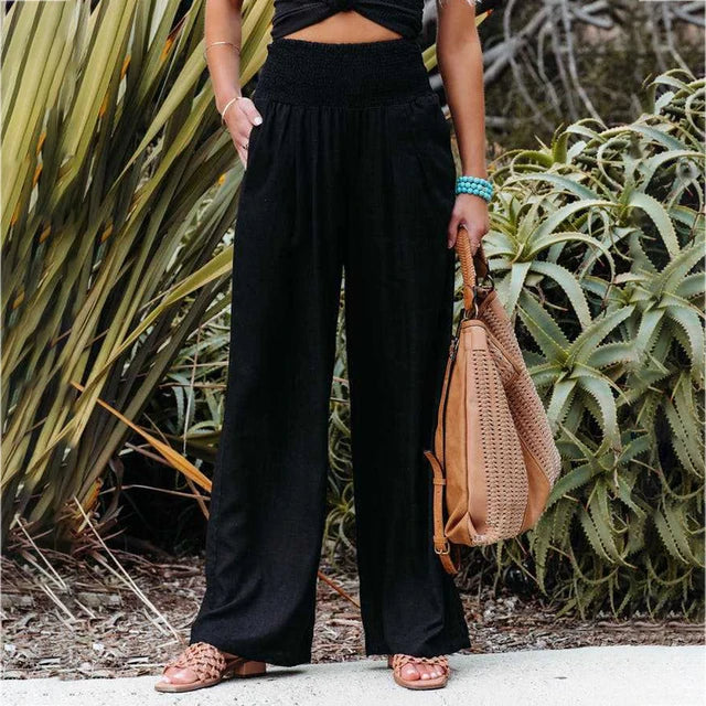Pantalon stretch femme