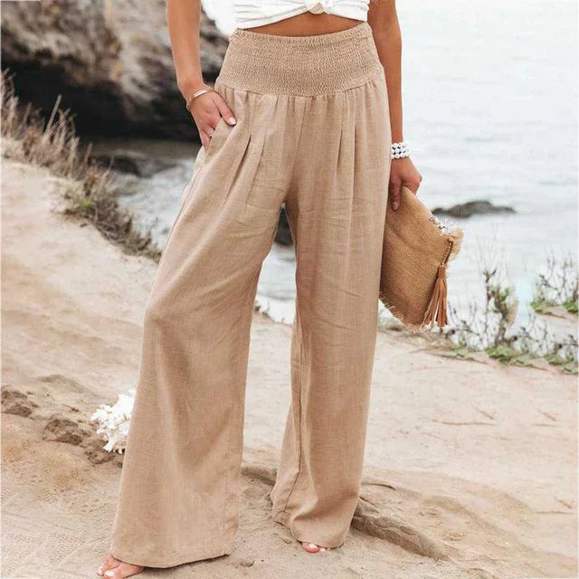 Pantalon stretch femme