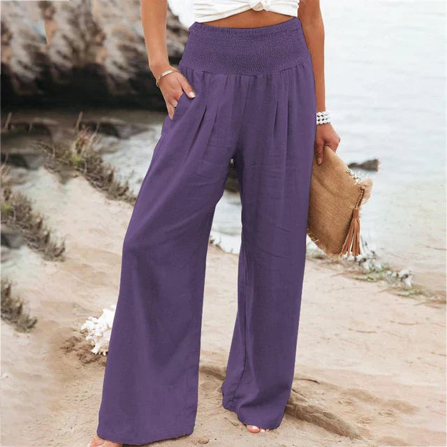 Pantalon stretch femme
