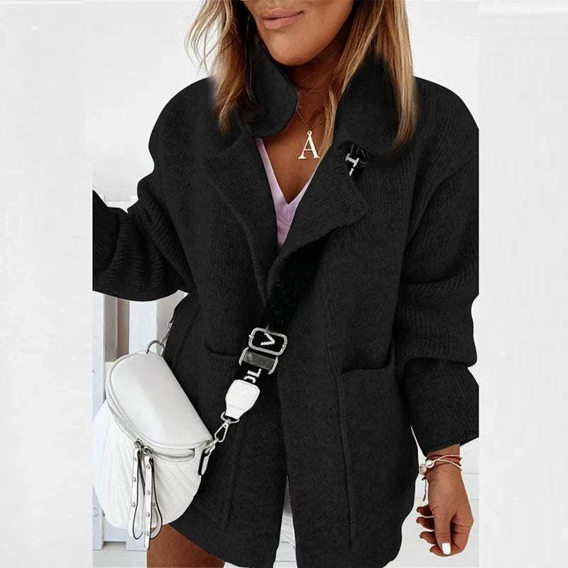 Veste femme tendance avec col châle