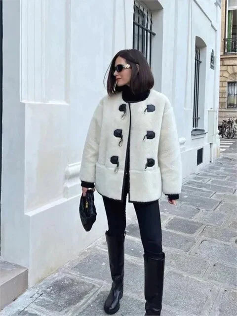 Veste d'hiver chaude matelassée pour femme