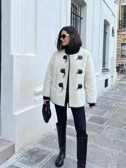 Veste d'hiver chaude matelassée pour femme