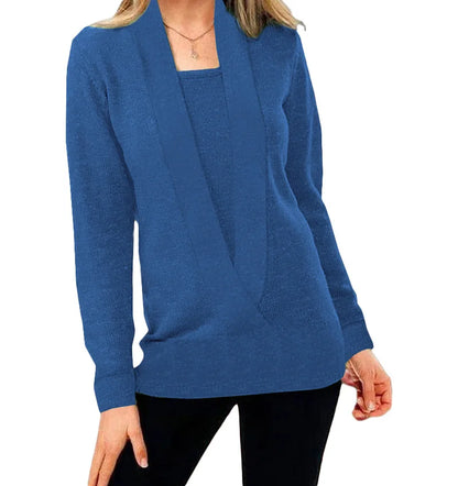 Pull en maille doux et chaud pour femme