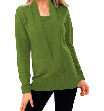 Pull en maille doux et chaud pour femme