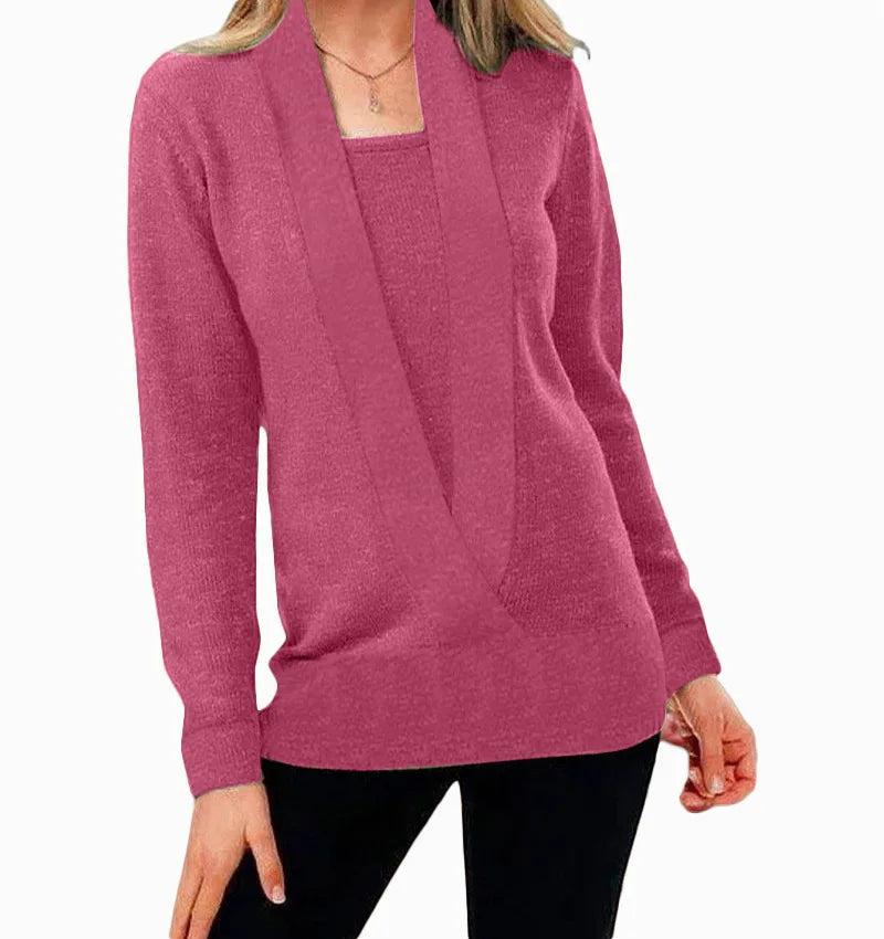 Pull en maille doux et chaud pour femme