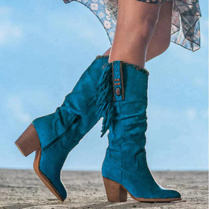 Chaussures montantes élégantes pour femme