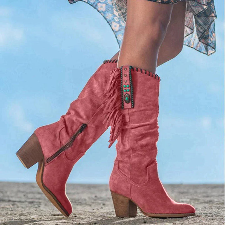 Chaussures montantes élégantes pour femme
