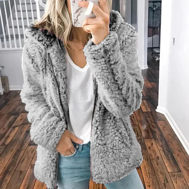 Doudoune chaude et moelleuse pour femme
