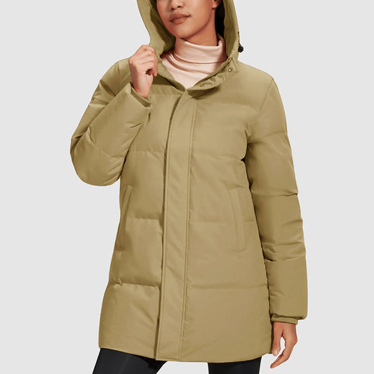 Warmes Winterjacke Damen Daunen Steppjacke - IdealeKleiden