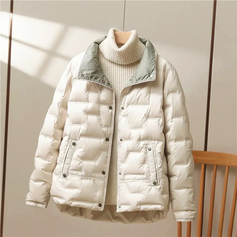 Veste courte en duvet Chaude et légère