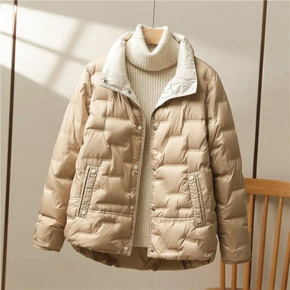 Veste courte en duvet Chaude et légère