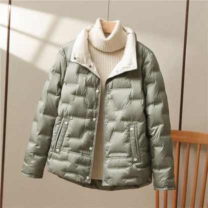 Veste courte en duvet Chaude et légère