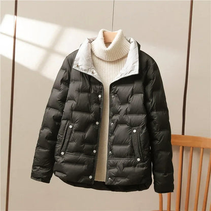 Veste courte en duvet Chaude et légère
