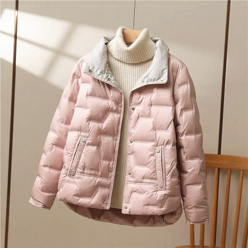 Veste courte en duvet Chaude et légère