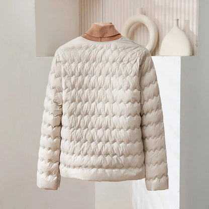 Dünne Daunenjacke Damen Style Verstellbar - IdealeKleiden