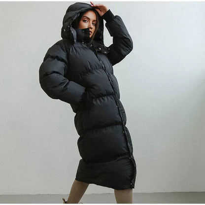 Grande veste de transition pour femme, doudoune à capuche