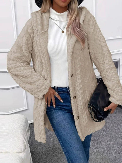 Manteau d'hiver grande taille, veste polaire chaude