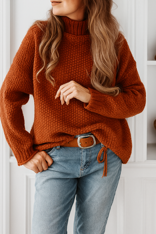Eleganter Cashmere Pullover Warm Winter - IdealeKleiden