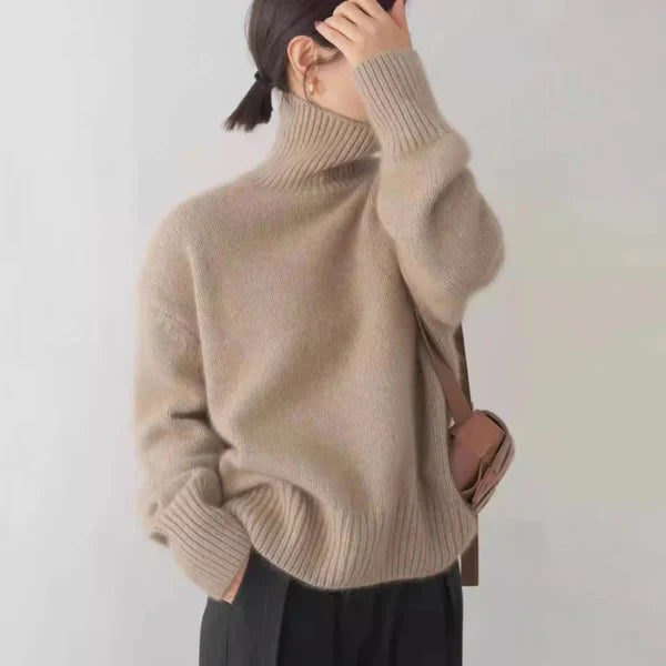 Pull roulé Femme Doux et Moelleux