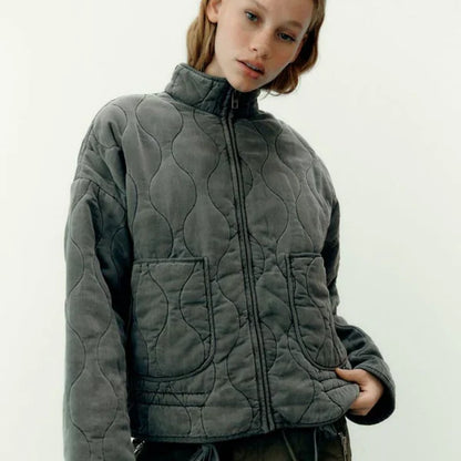 Veste d'hiver femme style rétro