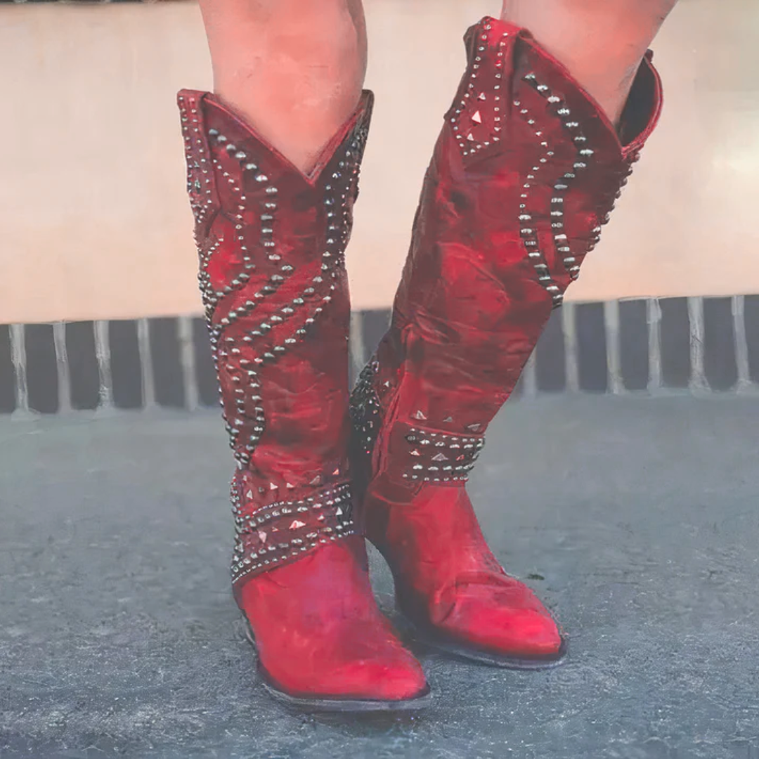 Bottes élégantes à talons hauts pour femme