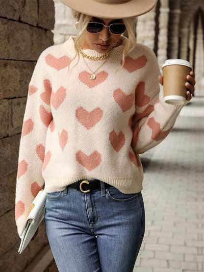 Pull pour femme tricoté automne-hiver